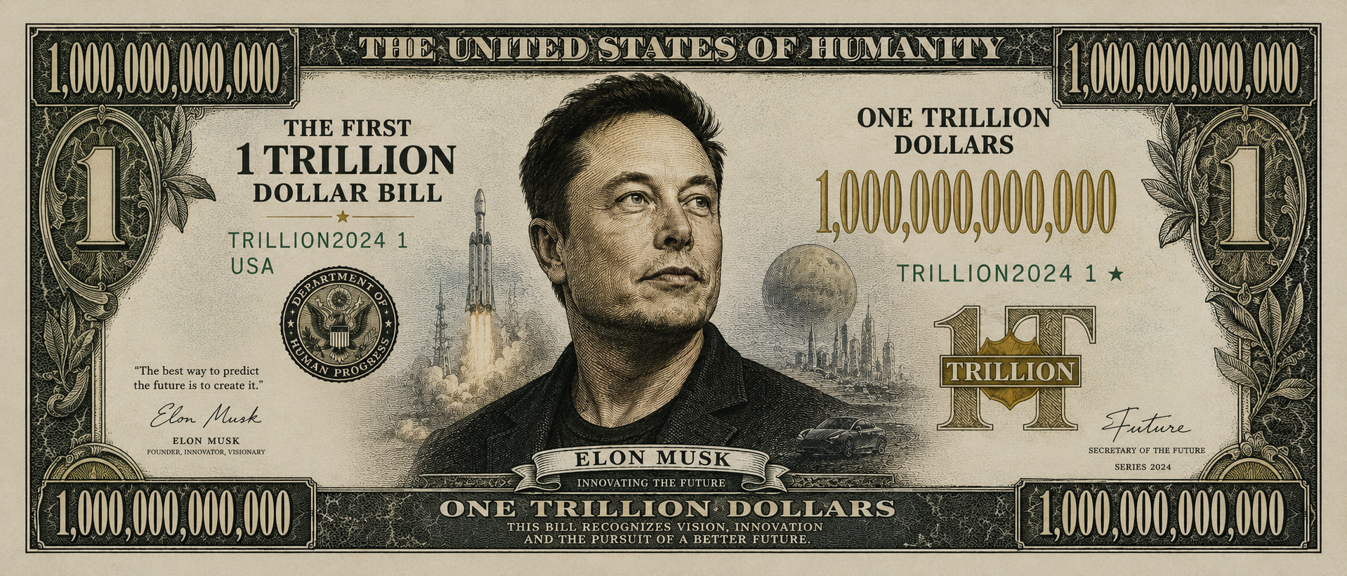 The First $1 Trillion Bill
